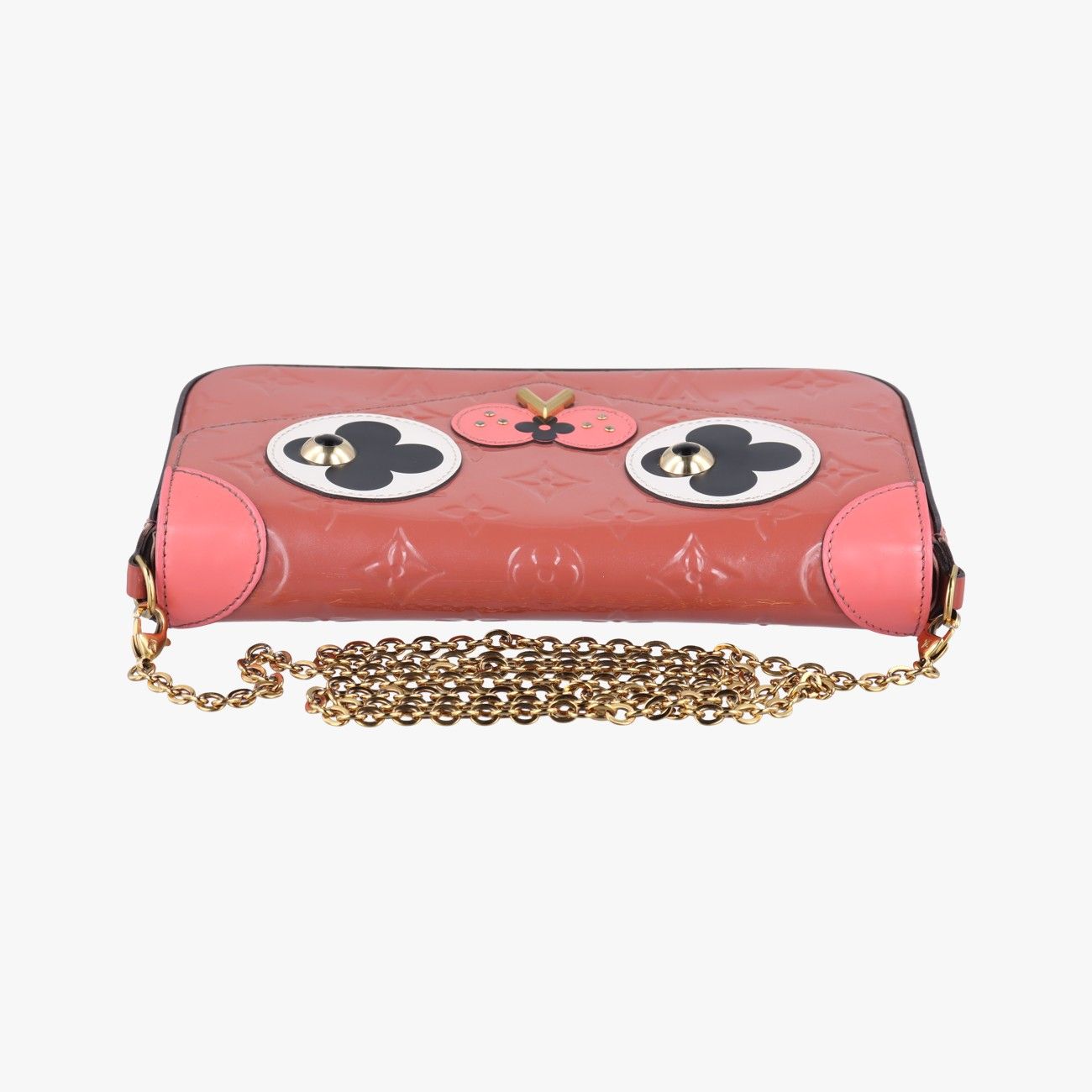 LOUISVITTON ヴィトン ポシェットフェリシー　ヴェルニ　ピンク ルイヴィトンポシェット フェリシー クラッチバッグ 14125