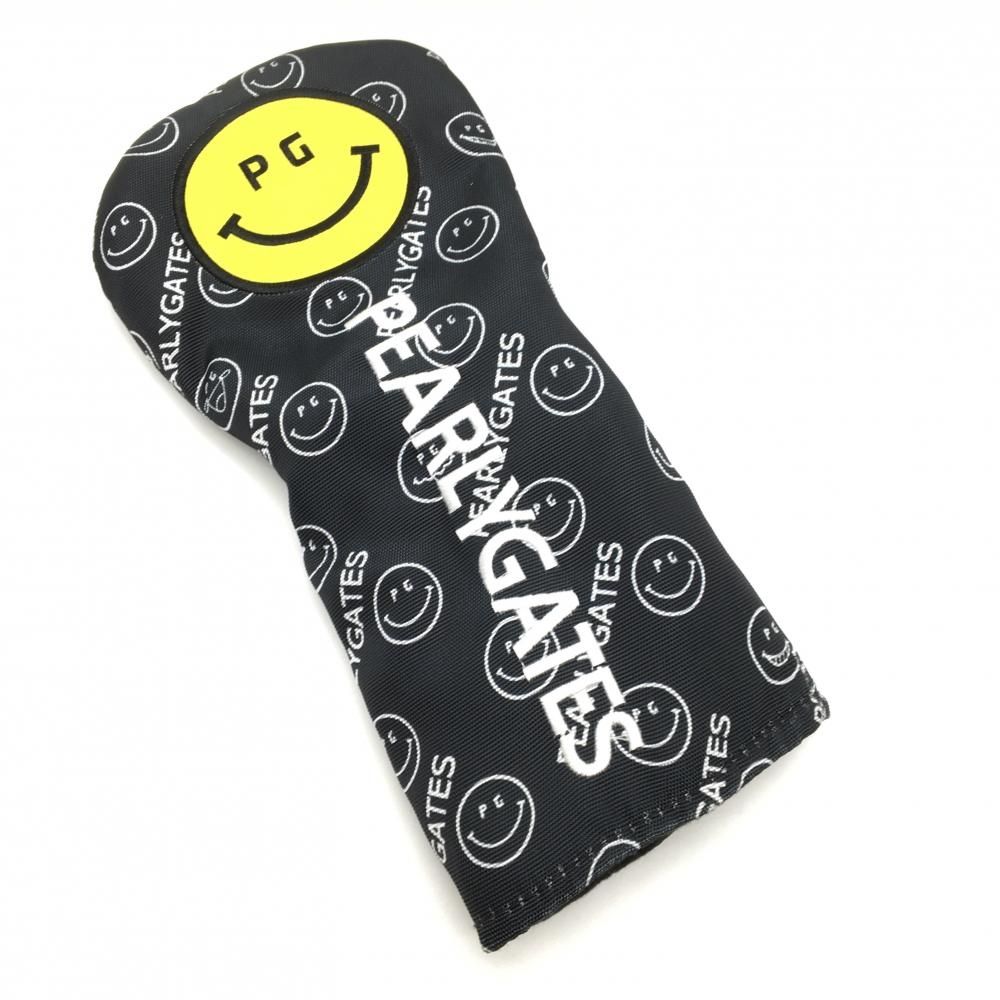 極美品　パーリーゲイツ　蓄熱裏地　スニード　スマイル　ニコ　PG　白　柄　L 極美品 パーリーゲイツ 蓄熱裏地 スニード スマイル ニコ PG 白 柄 L