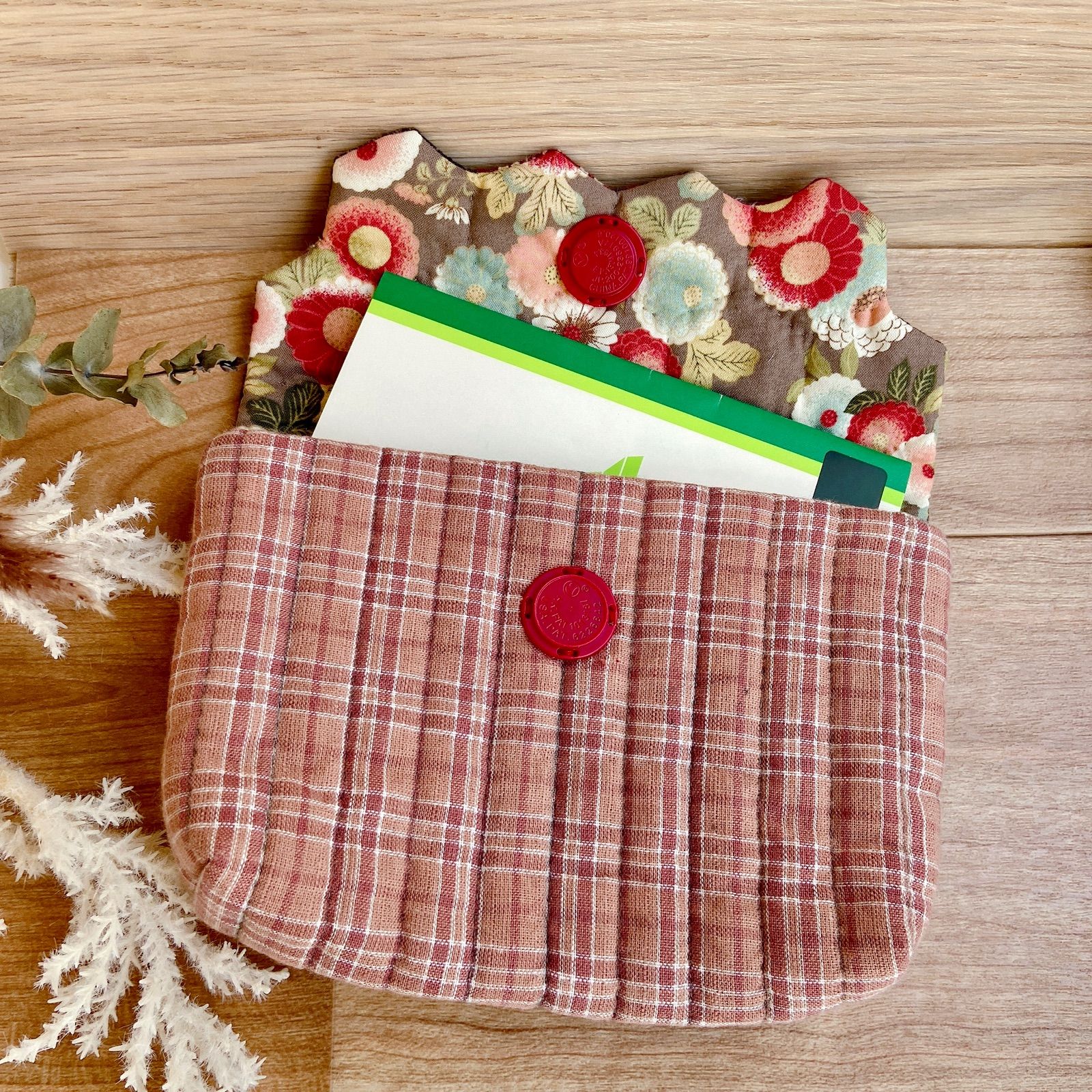 ハンドメイド パッチワーク ポーチ - メルカリ