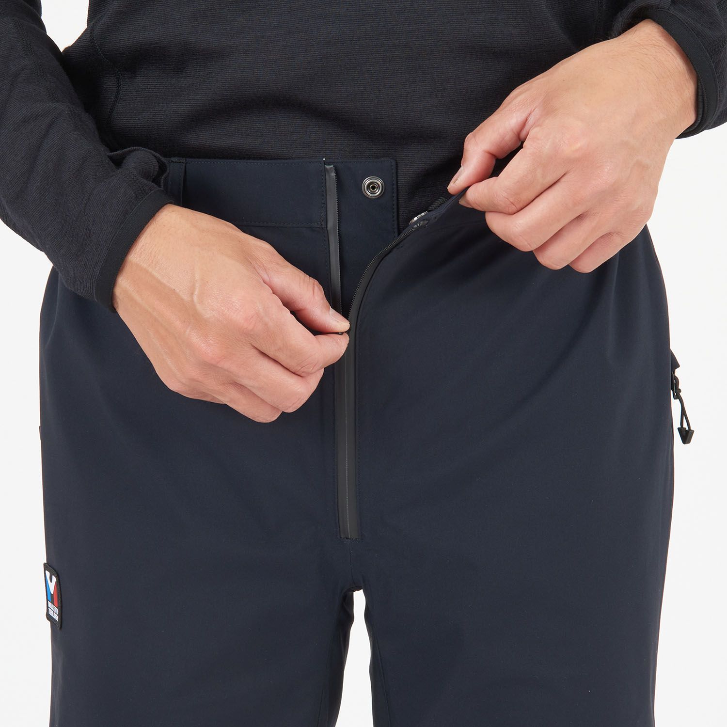  ミレー MILLET アウトドア ユニセックス トリロジー ティフォン タフ II ストレッチ パンツ N 0247 BLACK NOIR パンツ ズボン ボトムス