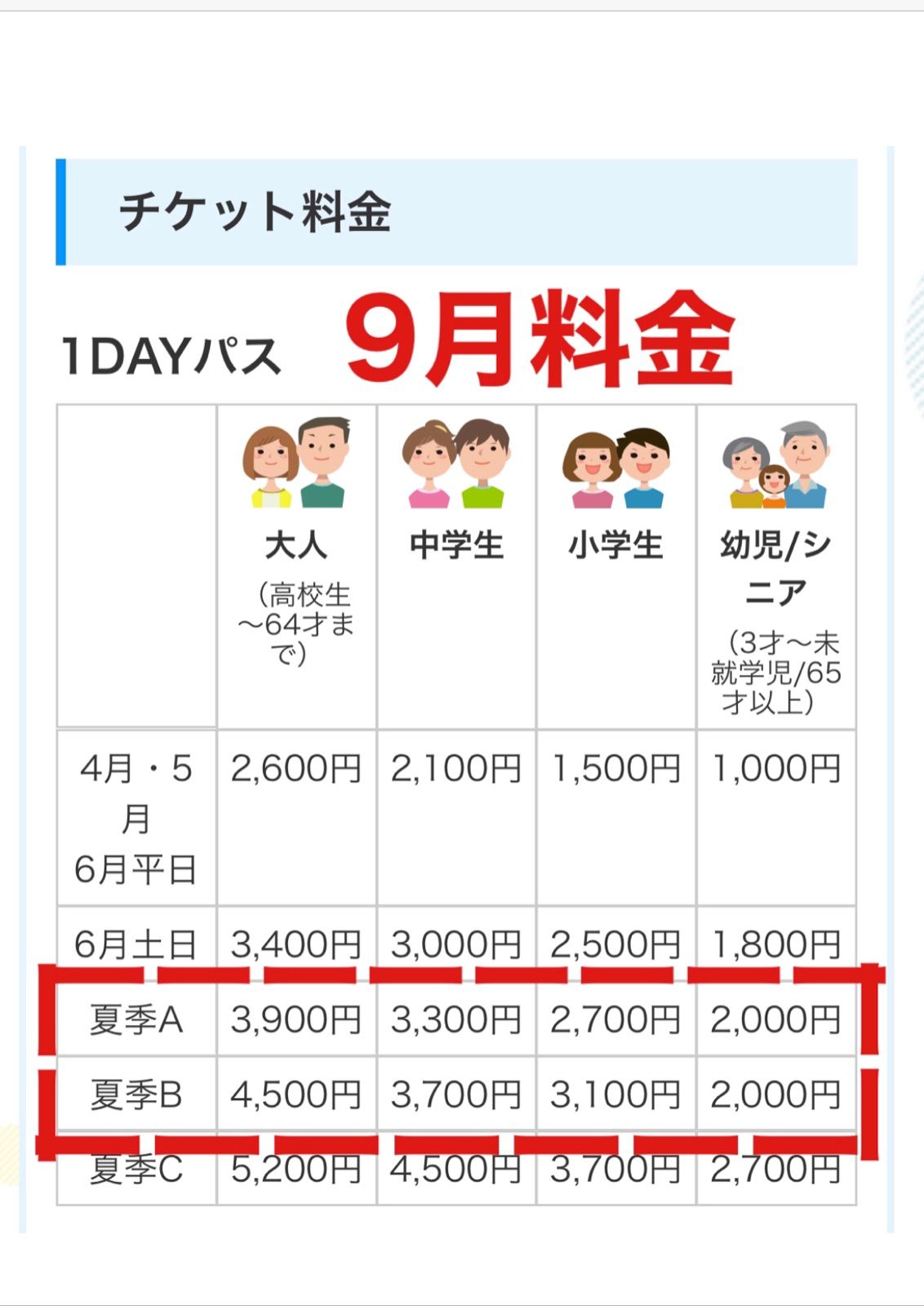 お得！ 東京 サマーランド【12名様】1DAYパス 《プール・遊園地