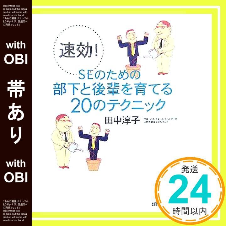 帯あり 速効! SEのための部下と後輩を育てる20のテクニック 日経ITプロフェッショナルBOOKS Oct 22 2005 田中 淳子_07