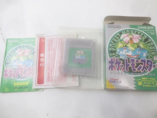  品 ゲーム ゲームボーイ ソフト ポケットモンスター 緑 き ソフト(パッケージ版) Nintendo Switch