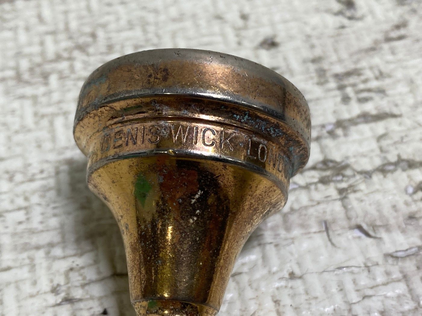 【英国製・GP】 DENIS WICK LONDON 6BL マウスピース Classic Trombone Mouthpiece - Silver Plated - Denis Wick