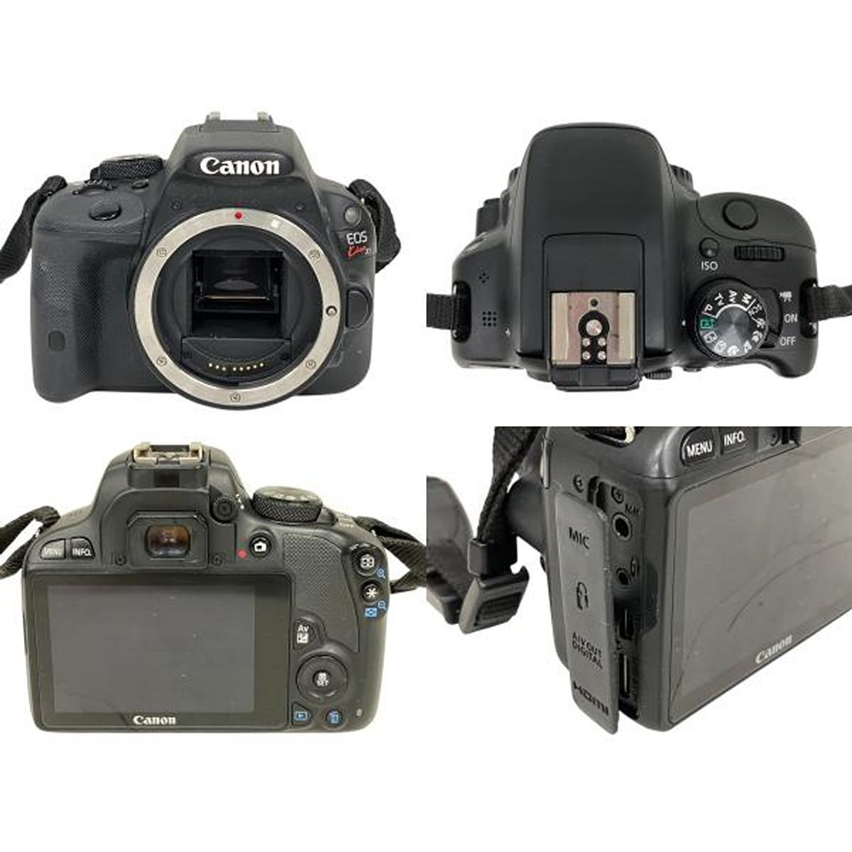 Canon EOS Kiss X7 ボディ EF-S 18-55mm IS STM レンズ セット デジタル一眼レフ ショット数5137 EC51-079jy/F3 手振れ □ EOS Kiss X7 ボディ + EF-S 18-55mm