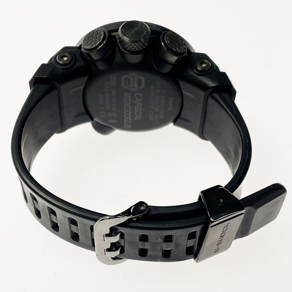 CASIO カシオ G-SHOCK グラビティマスター GWR-B1000-1AJF ブラック 電波ソーラー アナログ メンズ 腕時計 箱・取説有 -  メルカリ