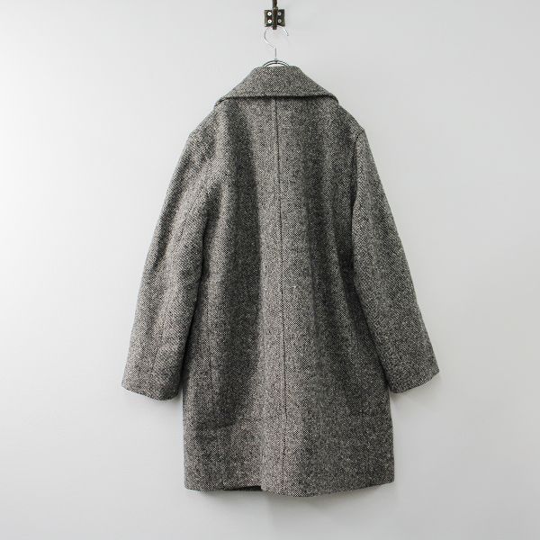 美品 2021AW MARGARET HOWELL マーガレットハウエル NEP TWEED P COAT 