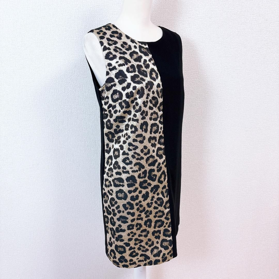 ブルーガール ブルマリン ノースリーブワンピース I42 レオパード柄