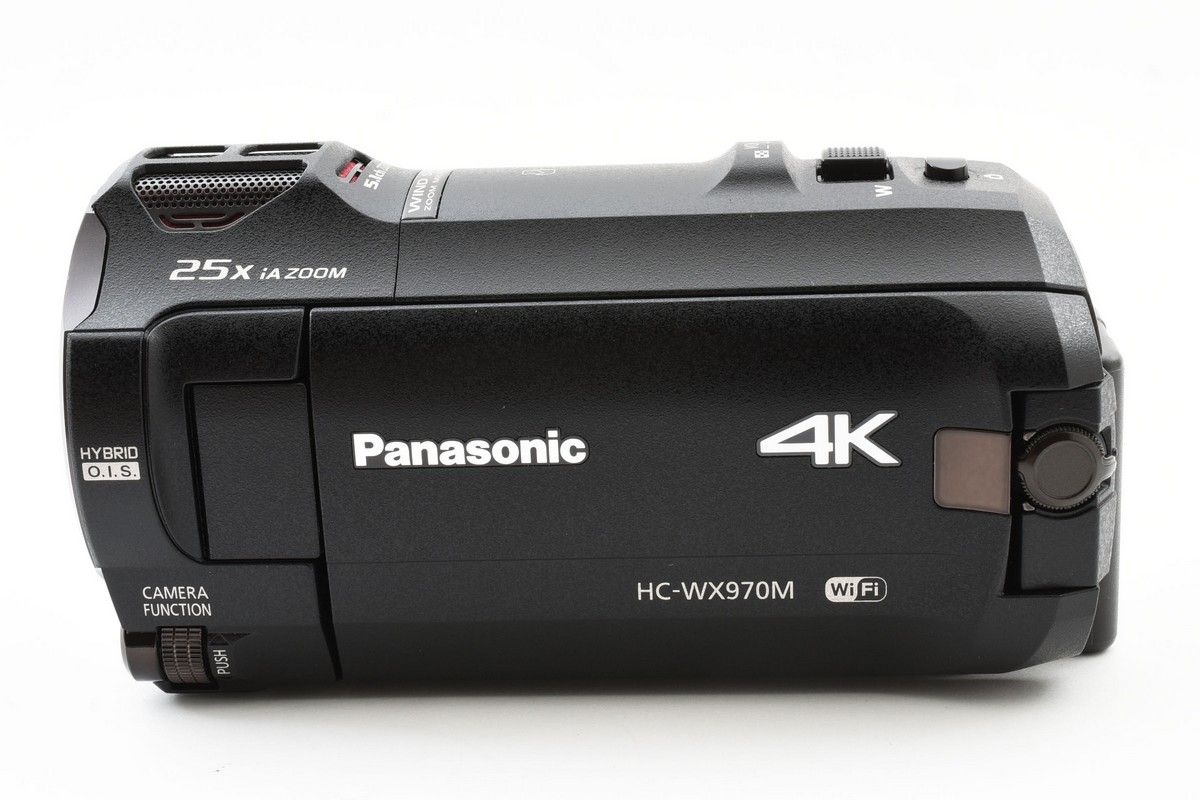 美品】パナソニック 4Kビデオカメラ WX970M ワイプ撮り 軽量447g 