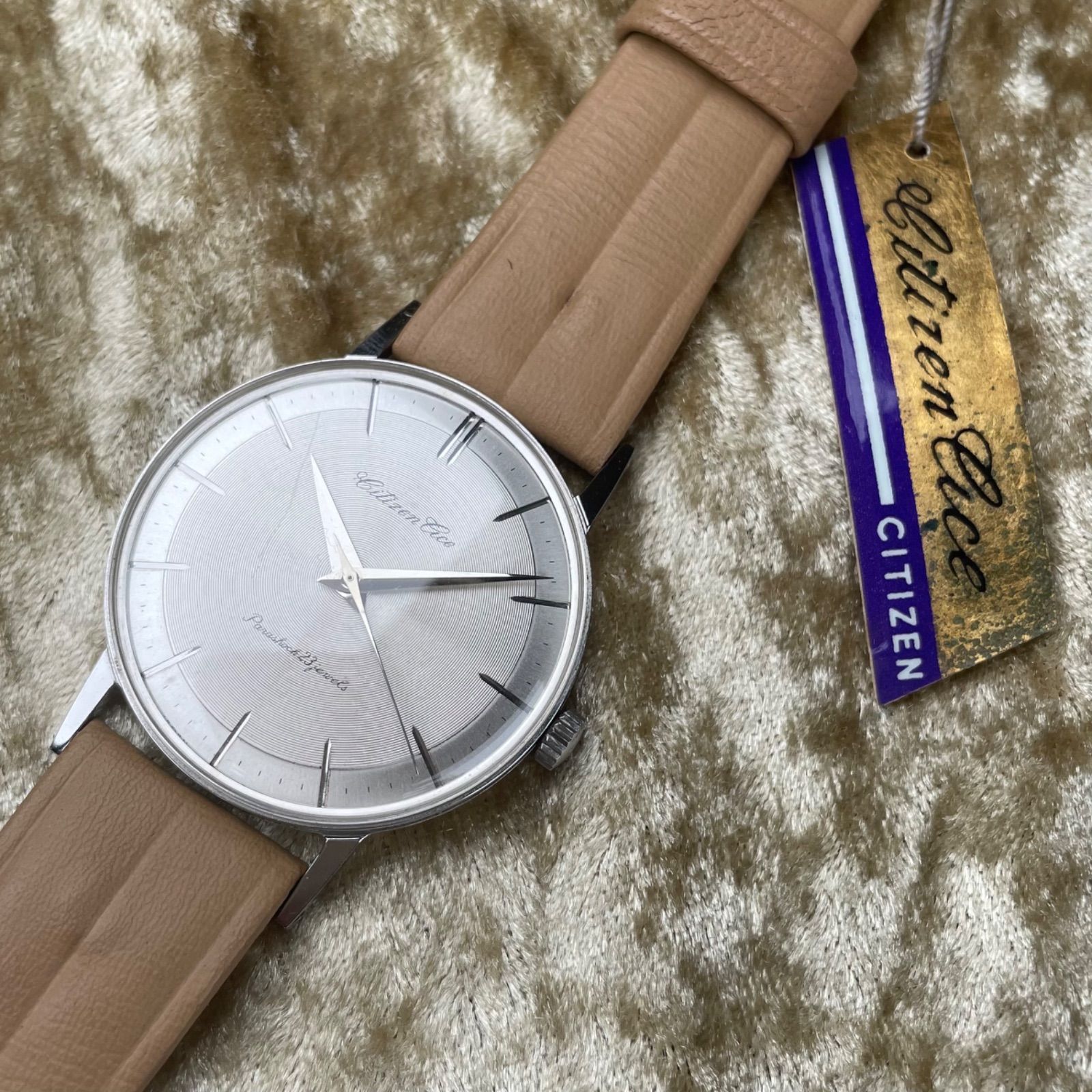 ビンテージ デッドストック品 オーバーホール済み 尚工舎 CITIZEN 