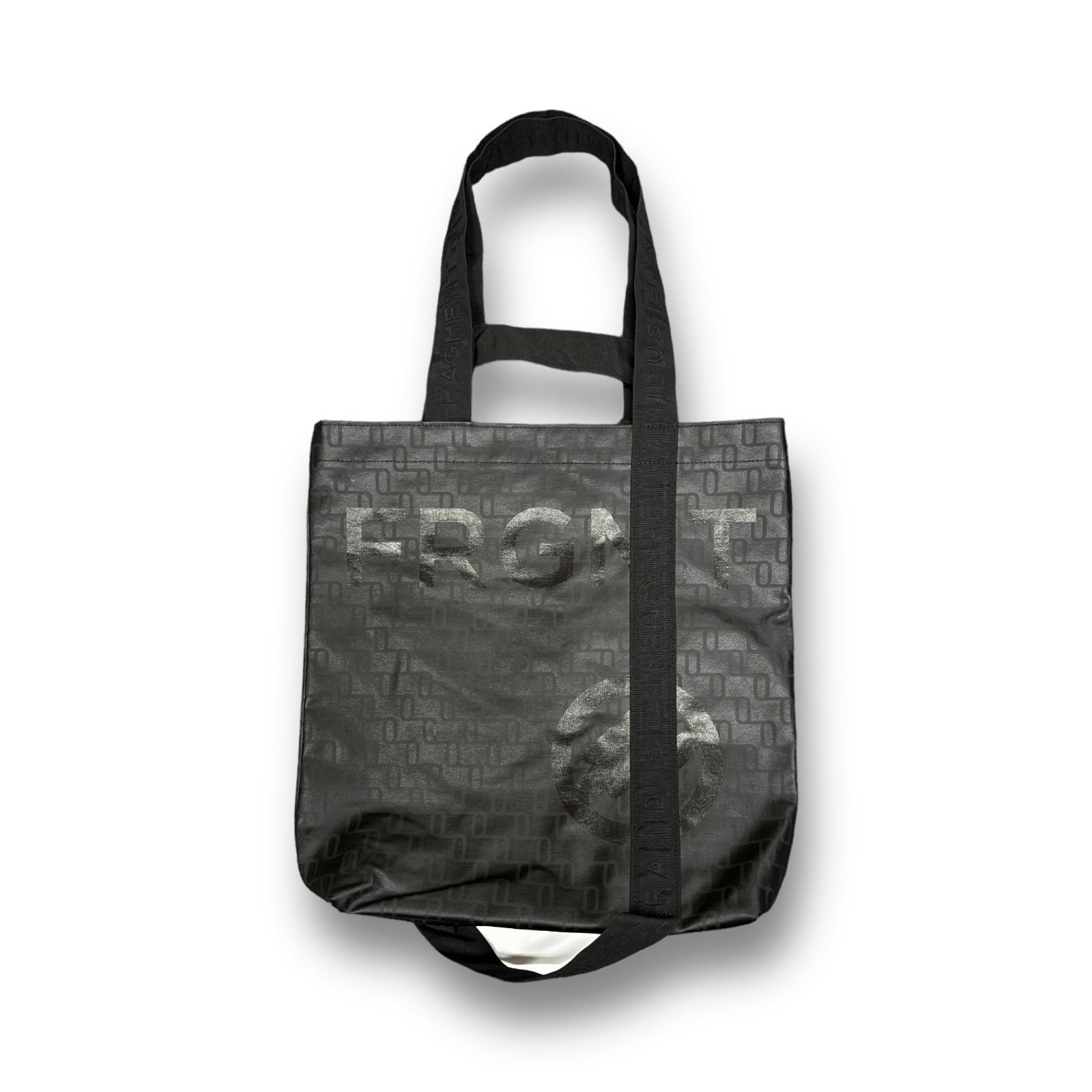 FRAGMENT DESIGN × SEQUEL × RAMIDUS TOTE BAG M トートバッグ カバン 鞄 フラグメントデザイン シークエル ラミダス コラボ ブラック 58887A3