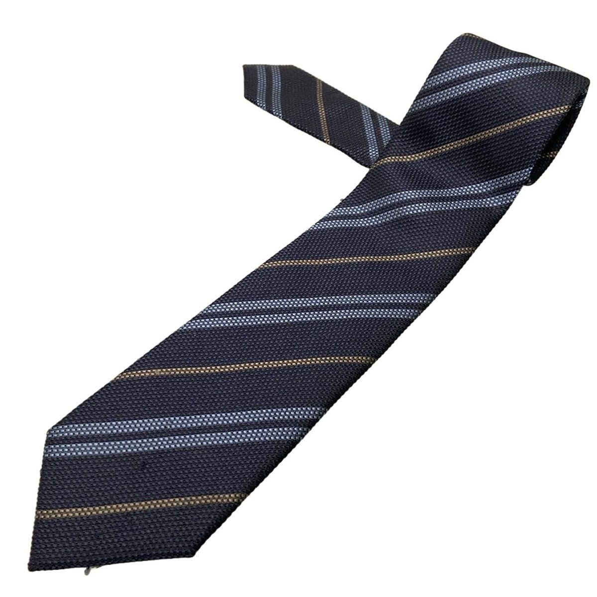 Brioni(ブリオーニ) ネクタイ メンズ - ダークネイビー×ブルー