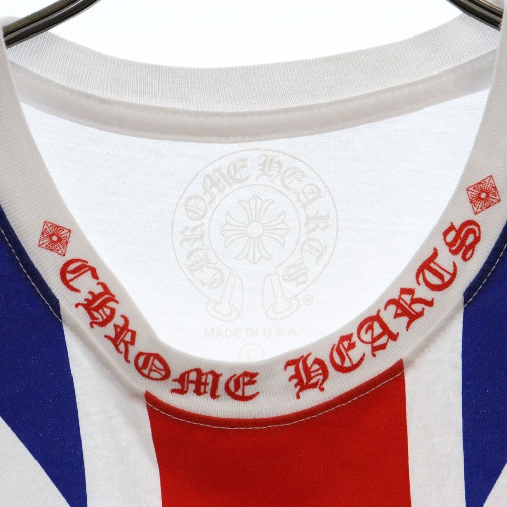 Chrome Hearts クロムハーツ ユニオンジャック 半袖 Tシャツ CHROME HEARTSクロムハーツunion jack Tシャツ white - 夜型大型