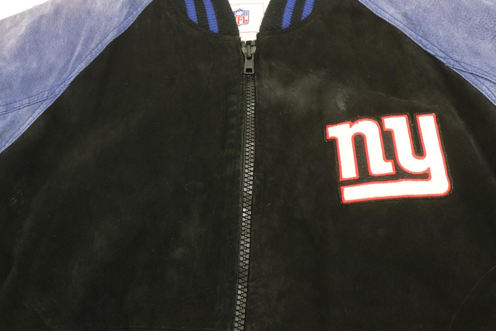 NEW YORK GIANTS NFL スタジアムジャンパー New York Giants NFL 4X Super Bowl Champions Varsity Patches