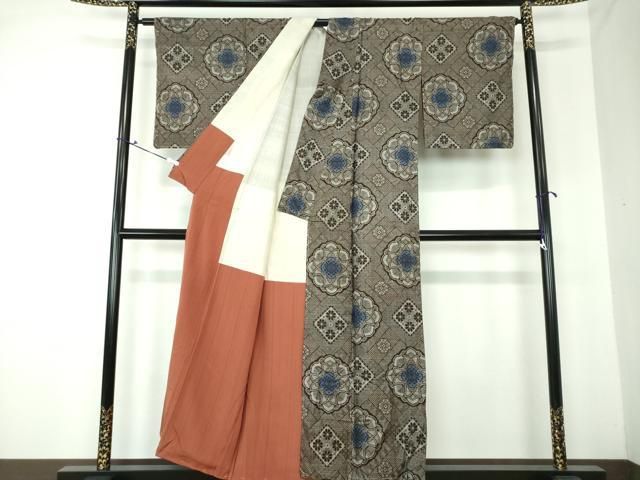 平和屋着物○本場大島紬 龍郷絣 花丸文 正絹 逸品 DAAQ3412ps - メルカリ 