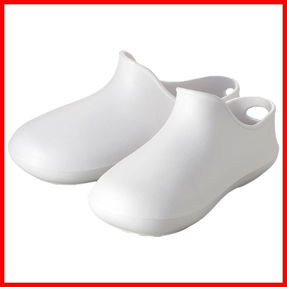 商品 23-26 cm ホワイト 滑りにくい バスブーツ 軽い 風呂 バススリッパ 浴室 掃除 フック穴付き アイメディア Aimedia 男女兼用 履き心地のよいお風呂ブーツ