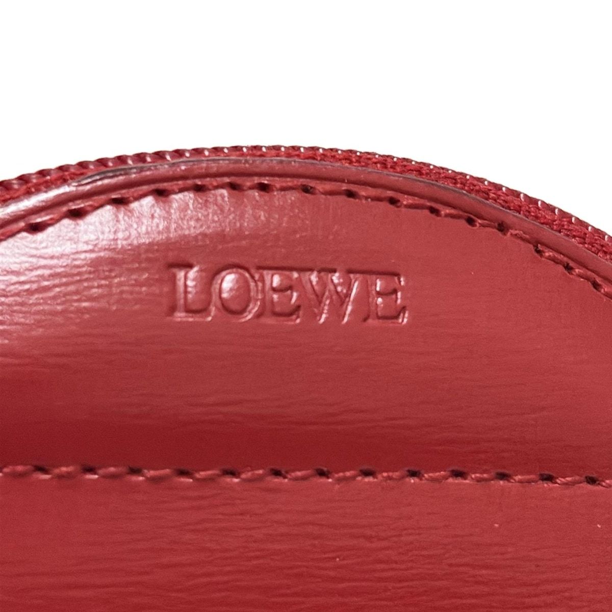 LOEWE(ロエベ) コインケース - ボルドー レザー - メルカリ