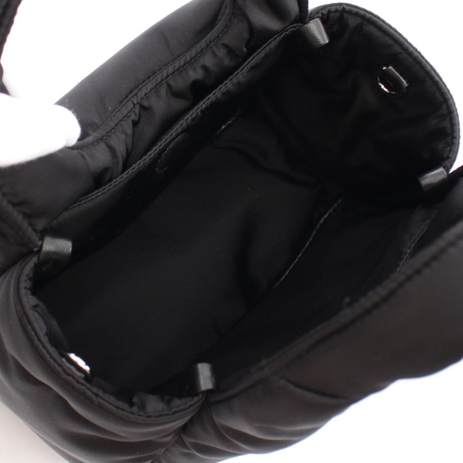 PRADA ミニハンドバッグ / ナイロン PRADA ハンドバッグ ミニ Re-Nylon ソフト パデッド テスート