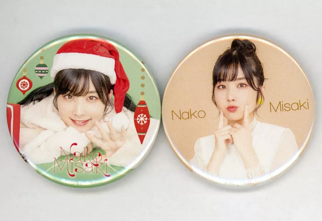 定価以下　岬なこ　FCイベ　缶バッジ　ブロマイド　コンプ　即購入可　値引き交渉可 中古】バッジ・ピンズ 岬なこ 缶バッジ(2個組) A～なこのおてては