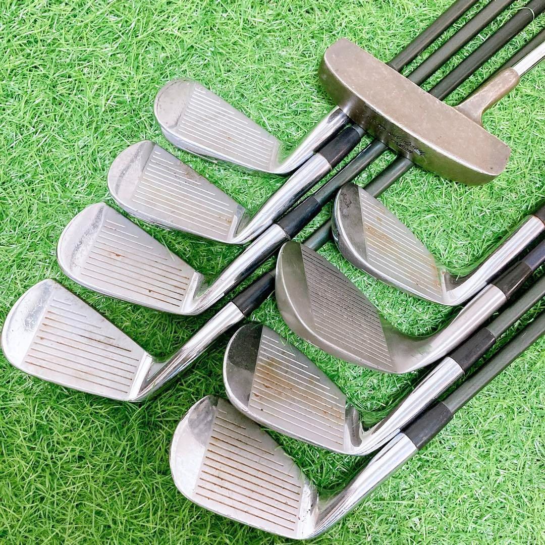 1.スリクソン 初心者オススメ ゴルフクラブ メンズセット 13本