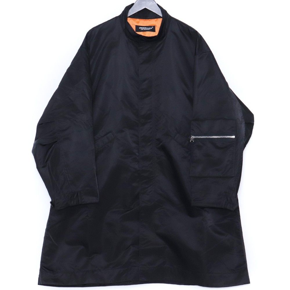 UNDERCOVER ナイロンツイルBIGモッズコート サイズ2 ブラック