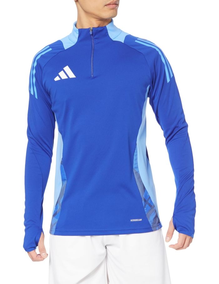 【新品・4営業日で発送】ADIDAS アディダス 41_TIRO24_トレーニングT (HAP62) 色 : チームROYBLU サイズ : J／M 