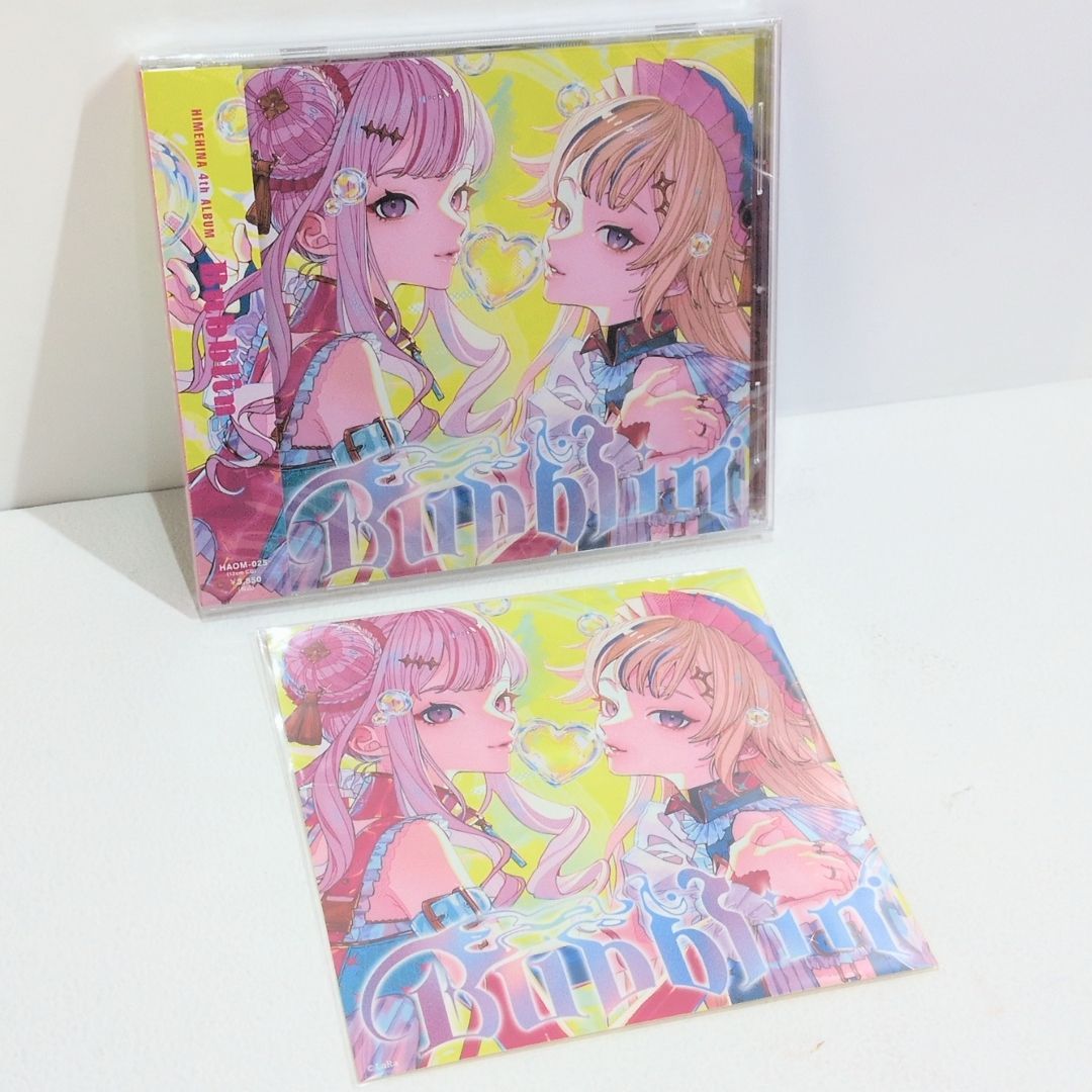 未開封 Bubblin 通常盤 ステッカー 付属 HIMEHINA ヒメヒナ VTuber 音楽 CD