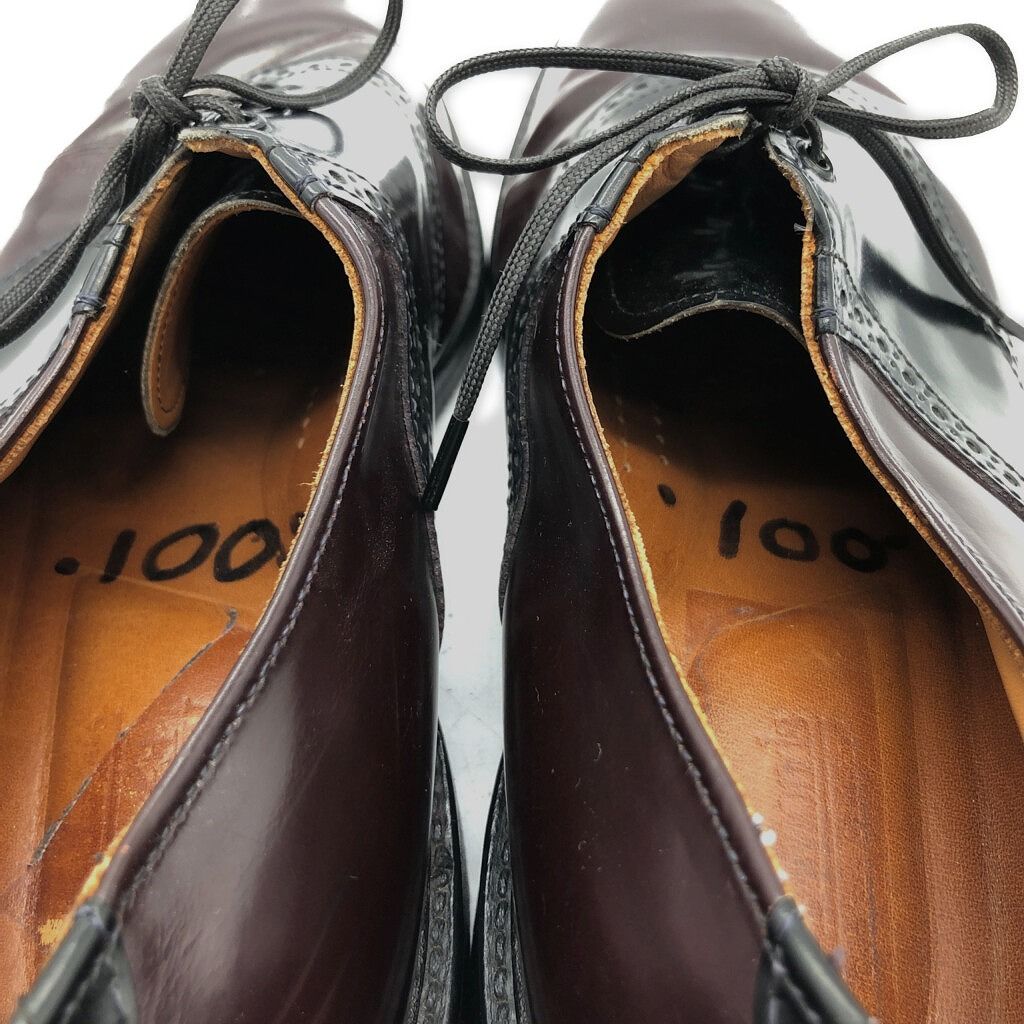 Allen Edmonds アレンエドモンズ サドルシューズ レザーシューズ 本革 ダークレッド (メンズ 9 D) 中古 古着 KA0767