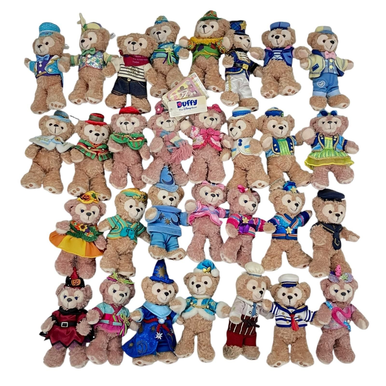 186001 現状品 ぬいぐるみまとめ売り ダッフィー＆シェリーメイ 