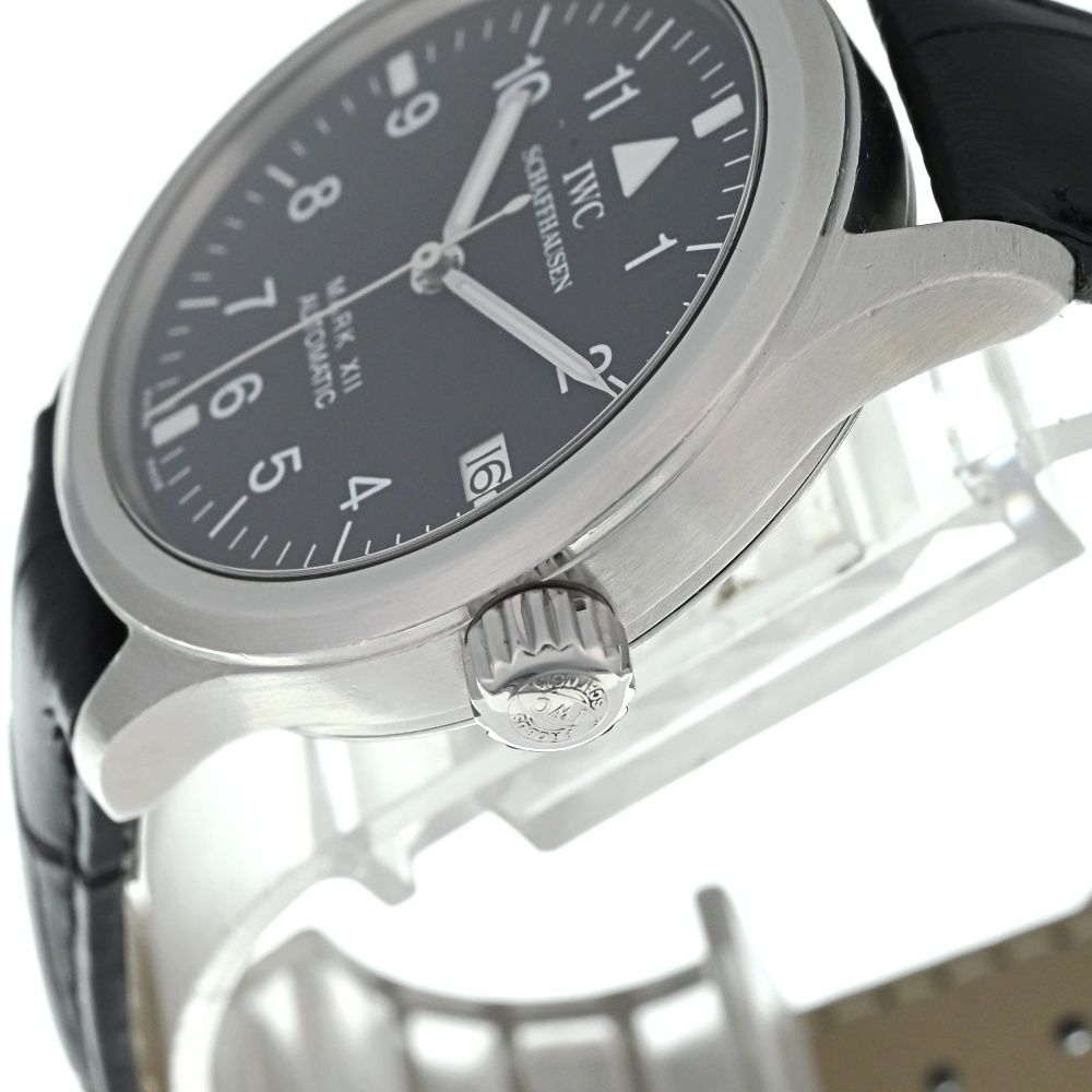 IWC IWC SCHAFFHAUSEN IW324101 パイロットウォッチ マーク12 自動巻き メンズ良品 K#134043