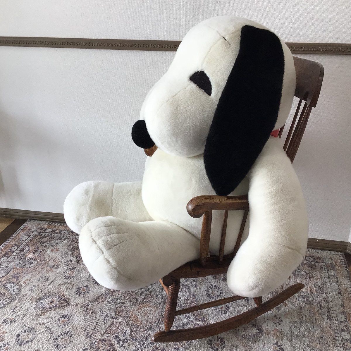 familiar ファミリア　スヌーピー ぬいぐるみ 特大　美品 0151 【超特大☆全長約130cm】 FAMILIAR ファミリア スヌーピー