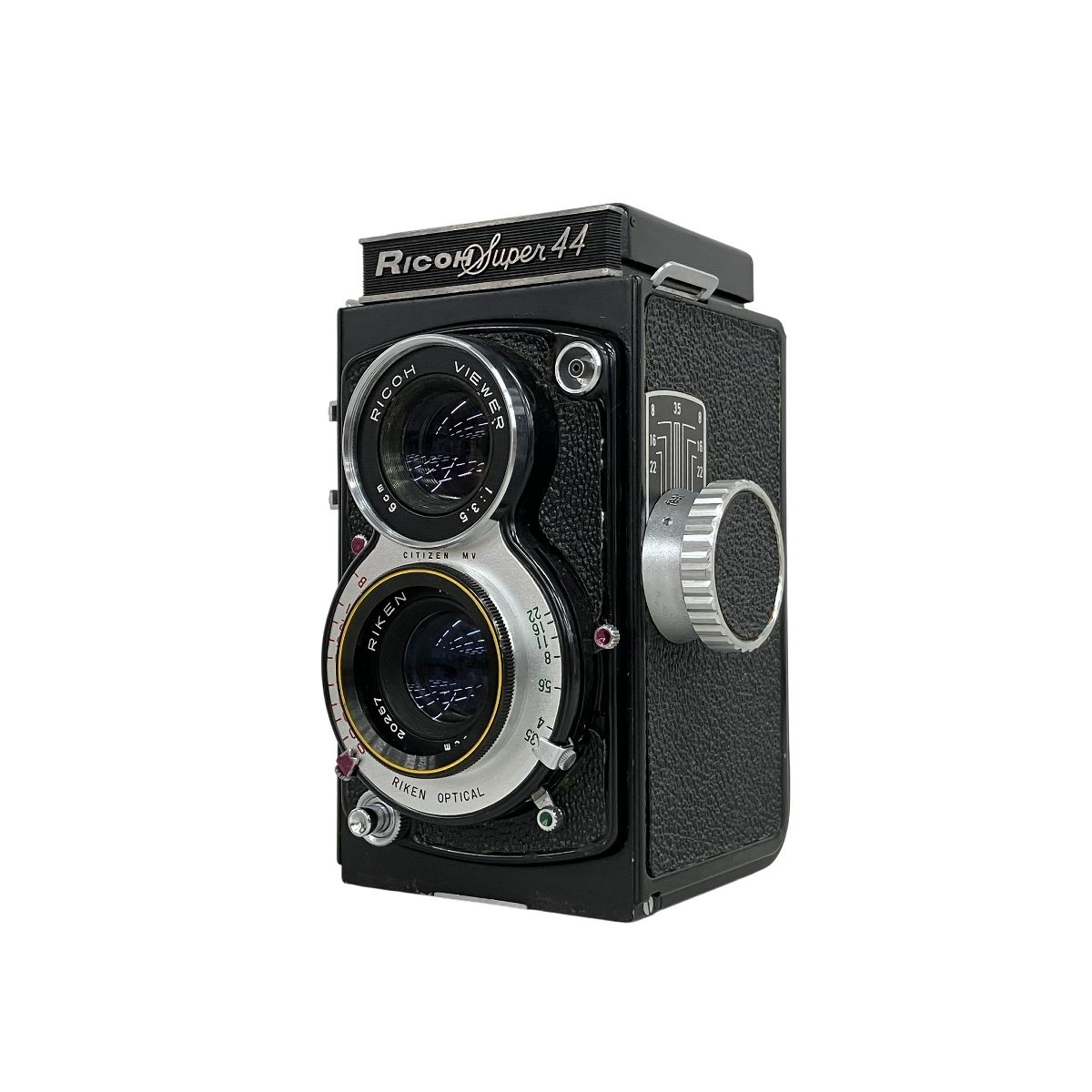 RICOH SUPER44 VIEWER 3.5 6cm 二眼レンズカメラ ジャンク K10478629