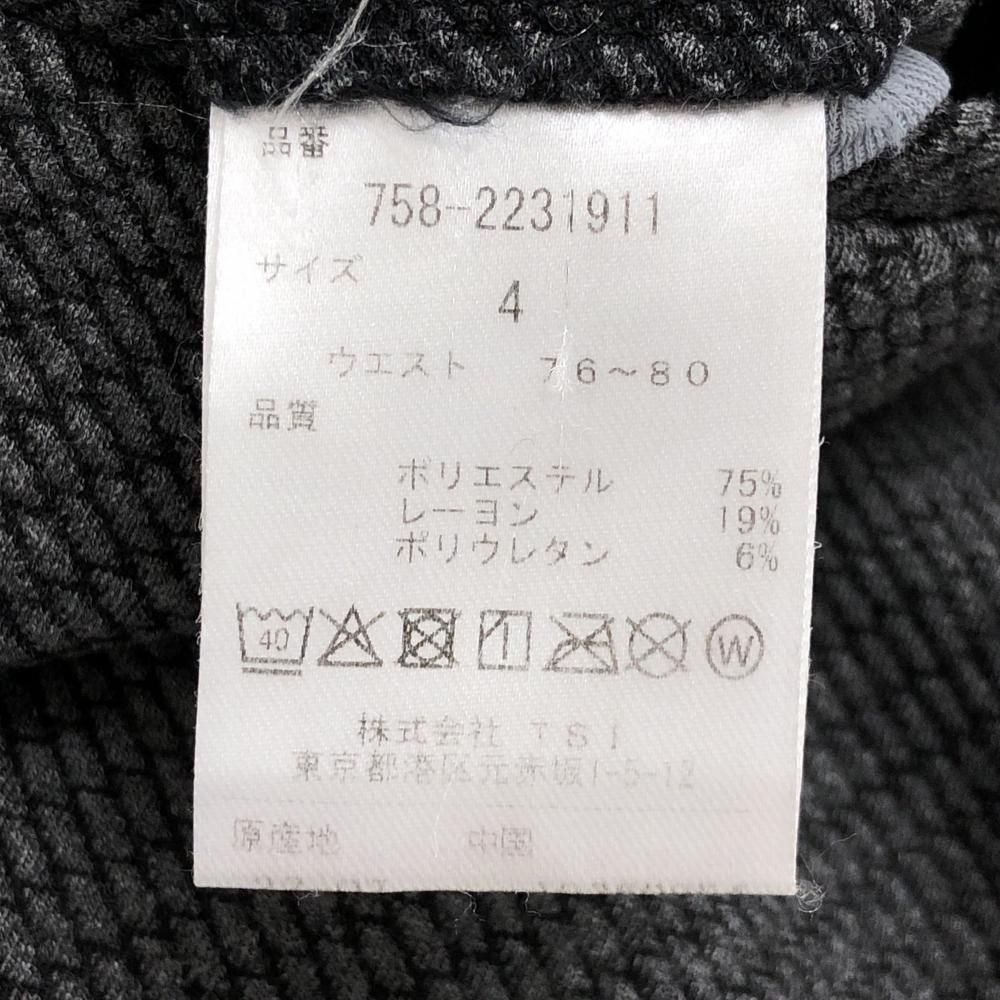 サイズ：4 PEARLY GATES パーリーゲイツ 30周年 パンツ ホワイト