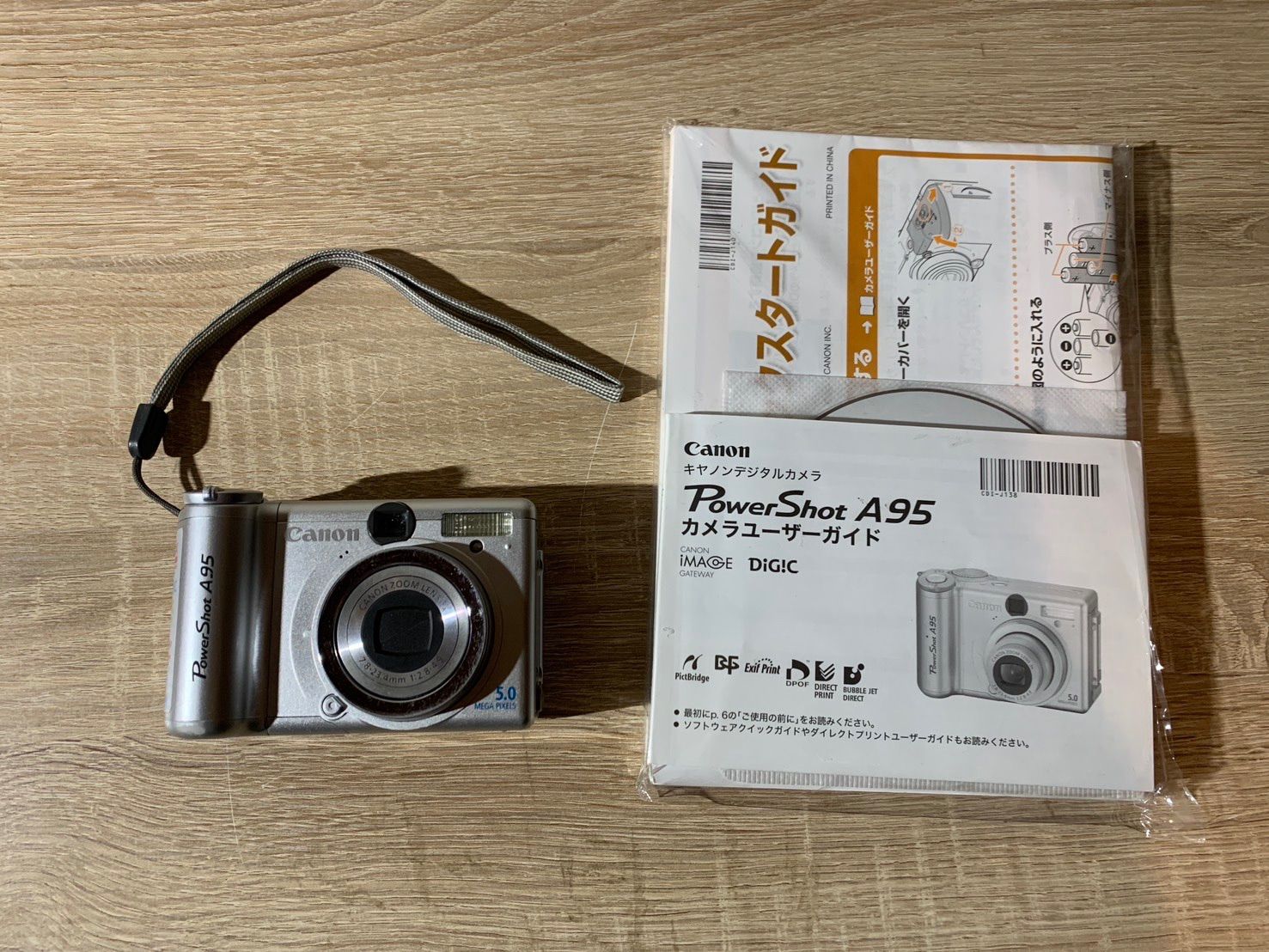 6050 Canon PowerShot A95 シルバー デジカメ ジャンク品 - メルカリ