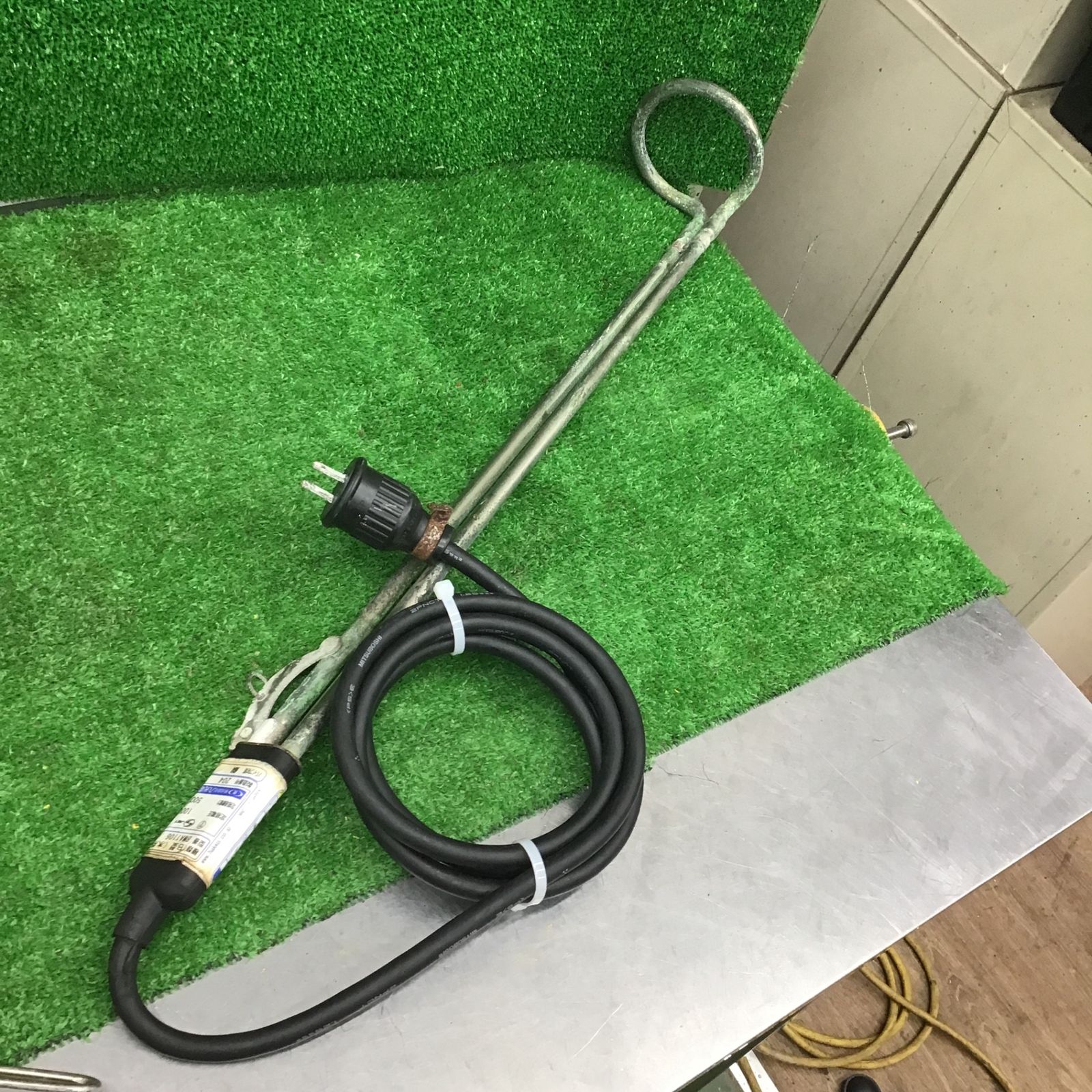 八光　水用投げ込みヒーター　BWA1106　昇温確認済【桶川店】
