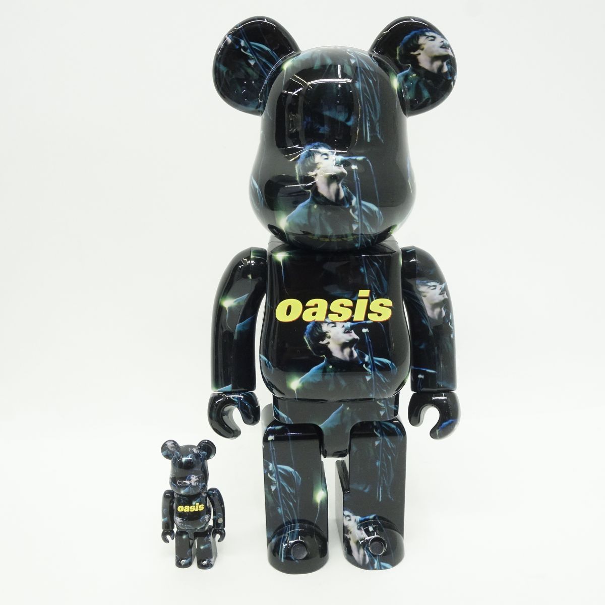 メディコムトイ BE RBRICK ベアブリック OASIS KNEBWORTH 1996 Liam Gallagher リアム ギャラガー 100％ - 400％