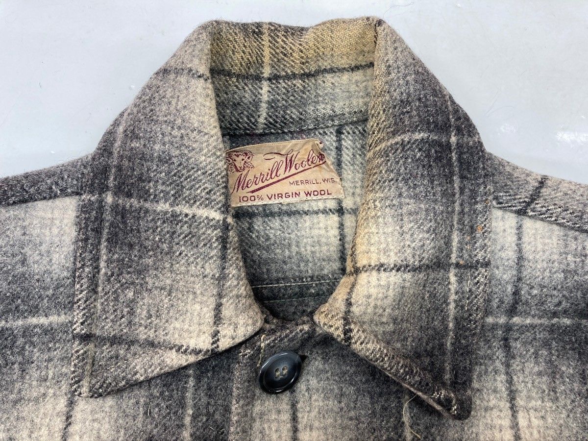 ヴィンテージ vintage 50's 50年代 Merrill Woolens オンブレ チェック