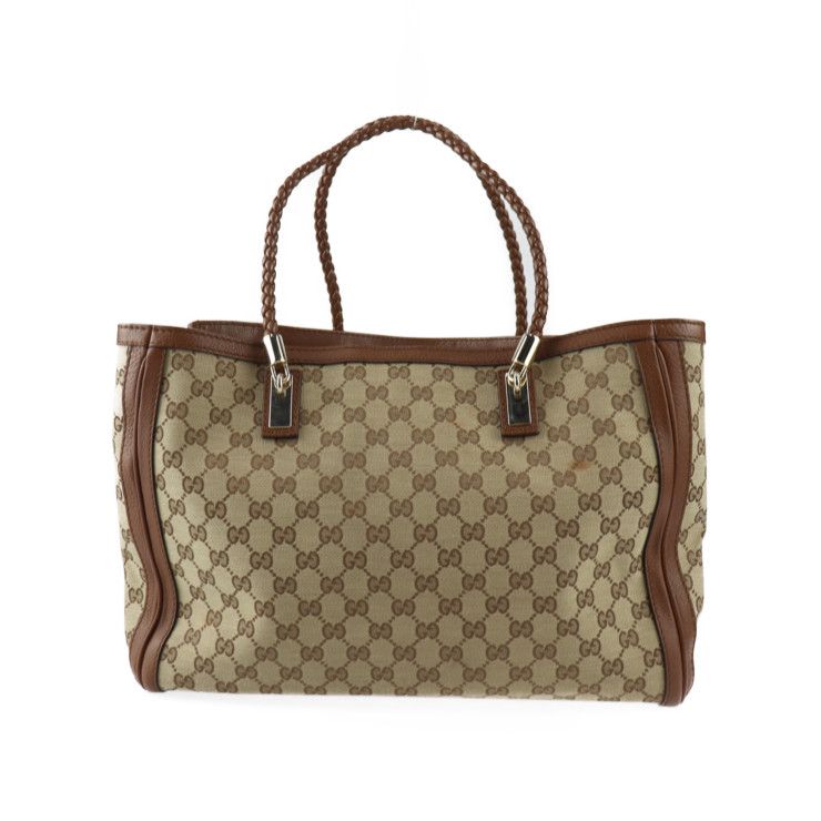 GUCCI グッチ トートバッグ 269945 GGキャンバス レザー  