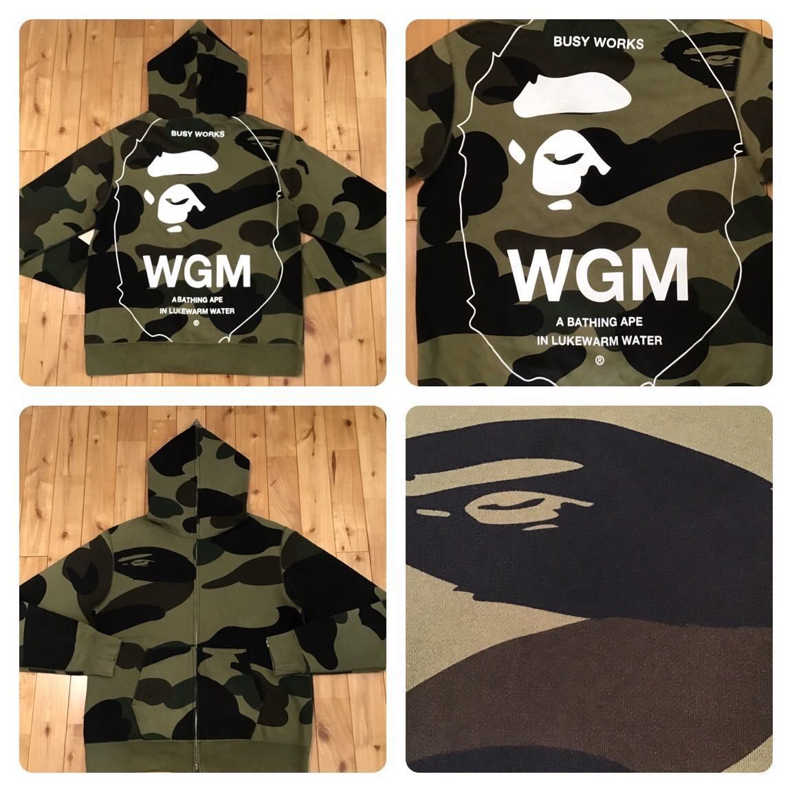 BAPE camo パーカー ベイプ ape エイプ APE HEAD BAPE camo パーカー ベイプ ape エイプ 迷彩 - メルカリ