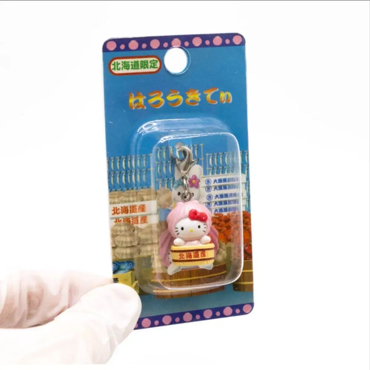 ハローキティ 貝殻 ストラップ 北海道 hello kitty(ハローキティ) 貝類 ストラップ 新品 - メルカリ