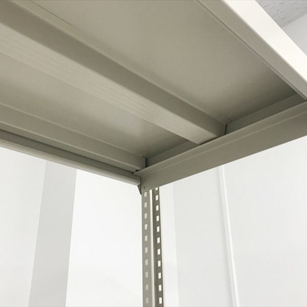 スチールラック 中軽量 セミボルトレス 天地5段 ライトグレー MARWIL-DEMENAGEMENTS_CH