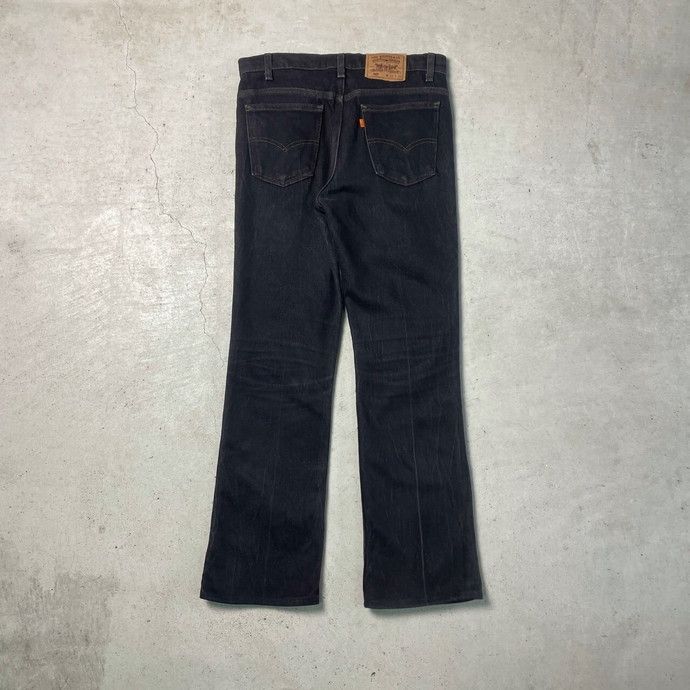 90年代 USA製 Levi's リーバイス 517-2059 先染め ブラックデニム