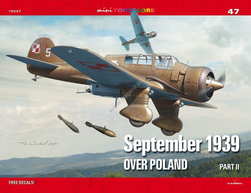 カゲロウ出版 ミニトップカラーズ #15047 : ポーランド上空 1939年 9月 パートII カラープロファイル カゲロウ出版 #15047 : 仕事 ビジネス aaB73ynm5