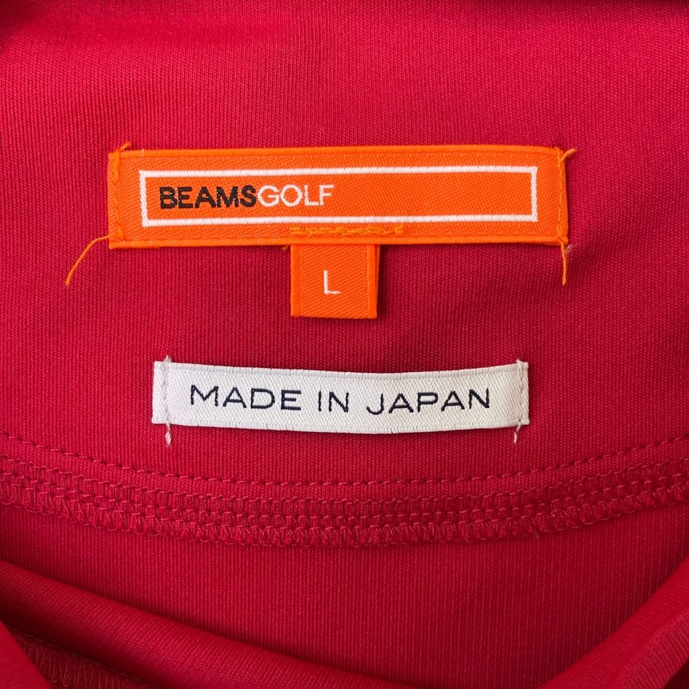 サイズ：L BEAMS GOLF ビームスゴルフ 2023年モデル ハイネック半袖T