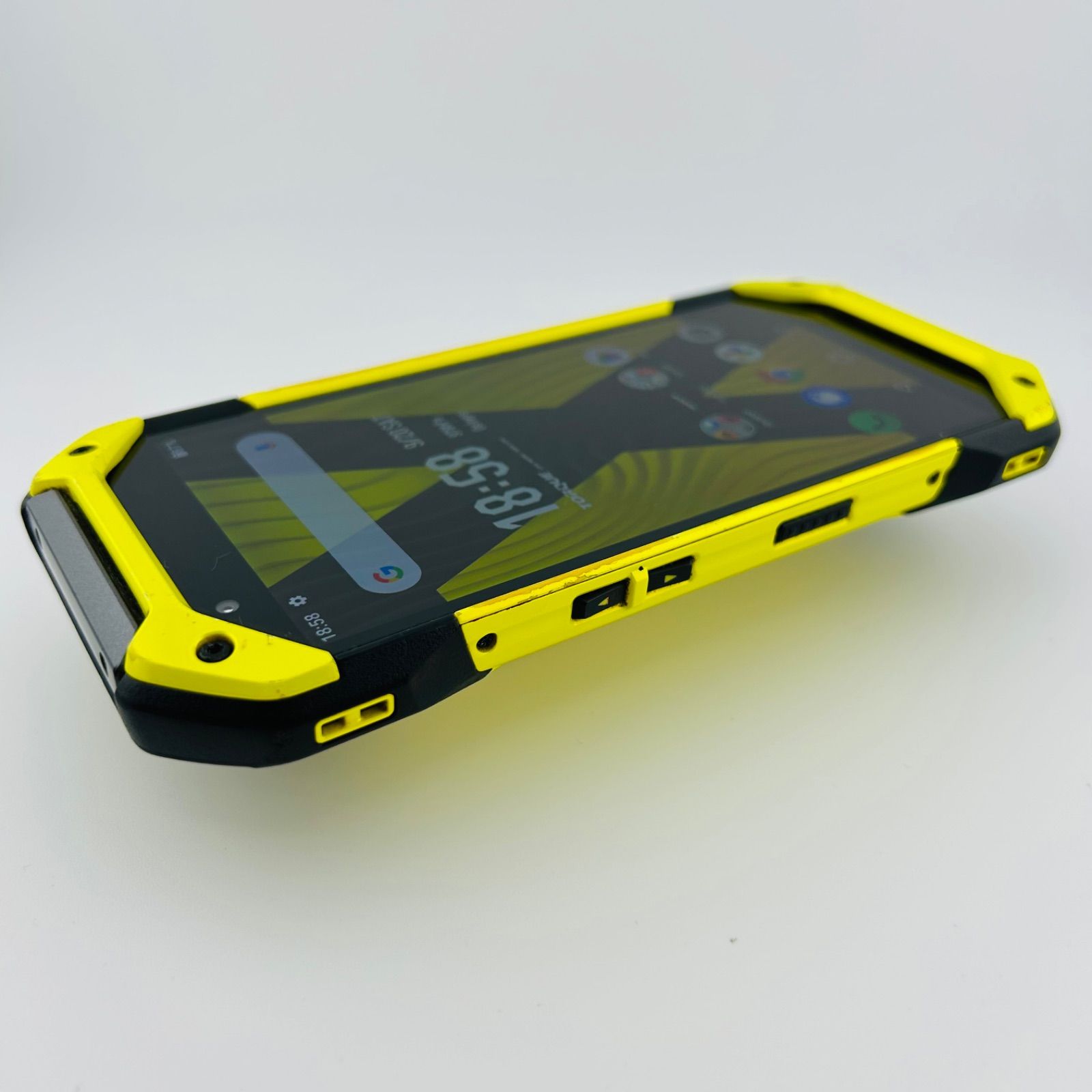 SIMフリー TORQUE 5G 128GB イエロー 高耐久スマホ 動作良好 中古】TORQUE 5G 128GB イエロー KYG01 auロック解除SIMフリー