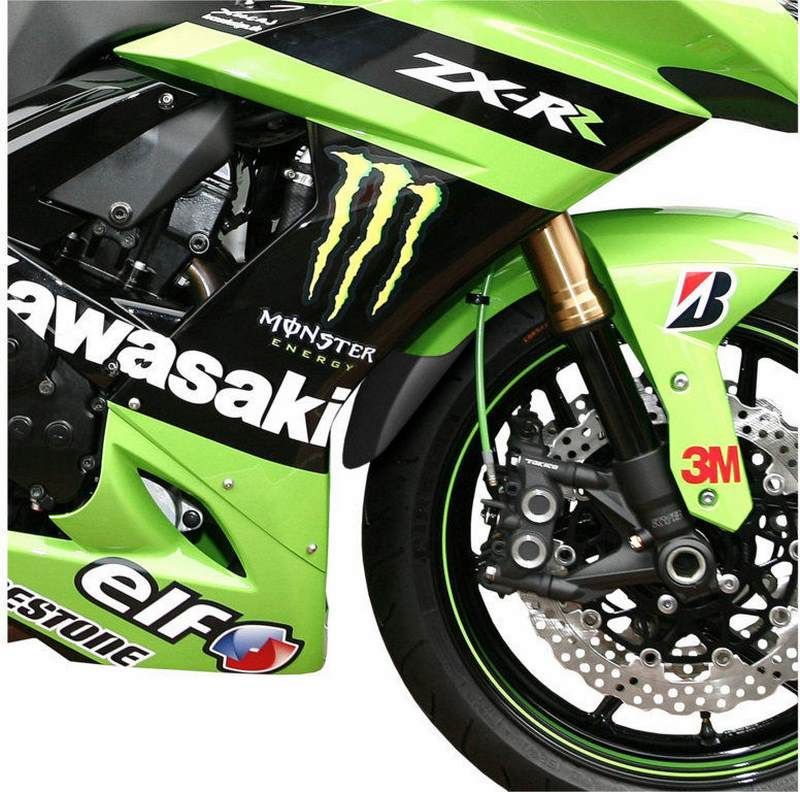 Puig / プーチ フロントフェンダーエクステンション ブラック