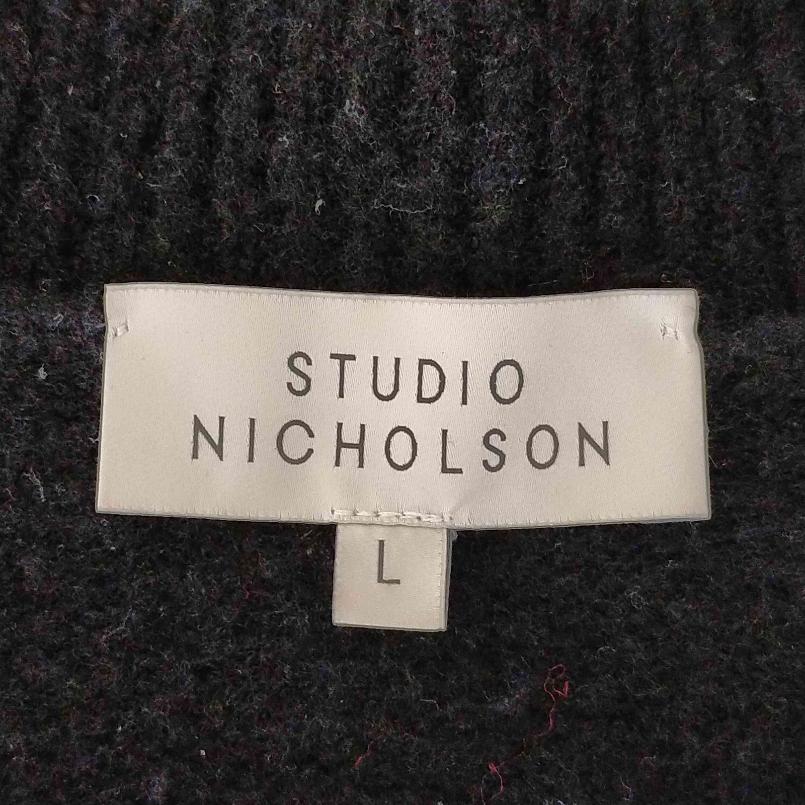 スタジオニコルソン STUDIO NICHOLSON FELLI WASHED WOOL POLY