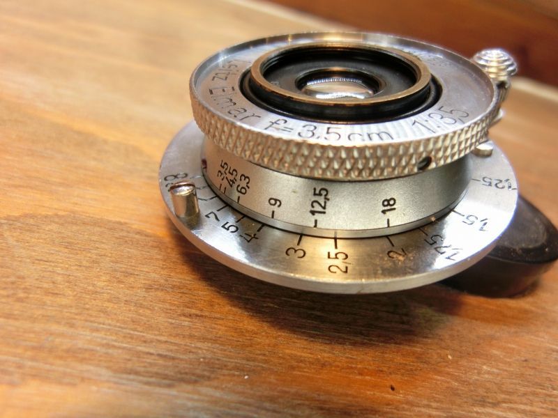 7306 Leica Leitz Elmar 3.5cm 3.5 キャップ付き 