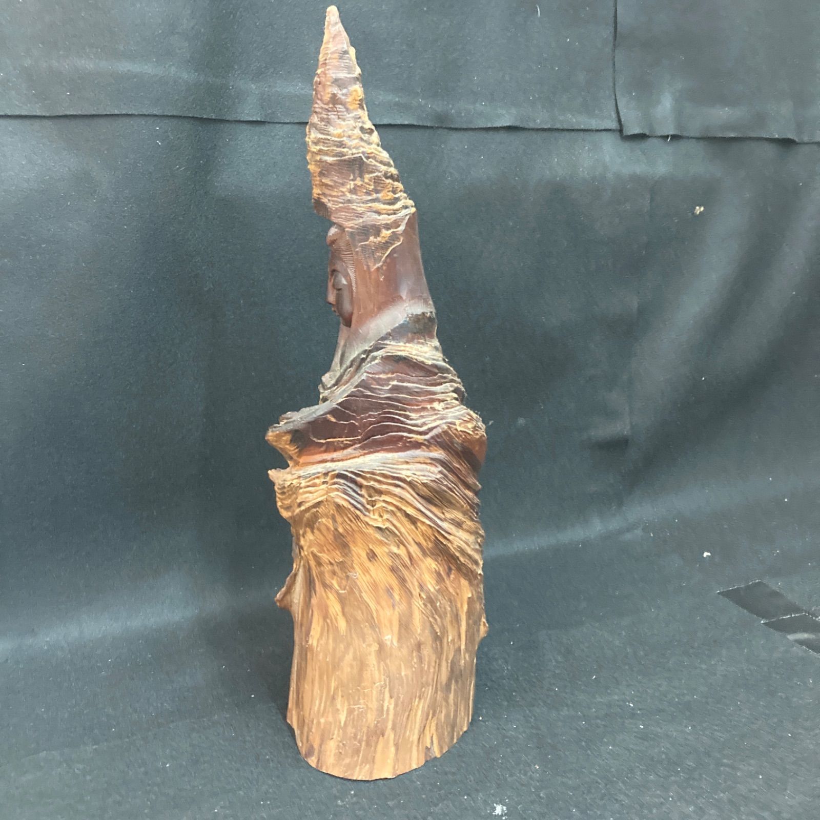 観音立像　　時代物　骨董antique　仏教美術 観音菩薩立像（鍍金銅製チベット仏像)アンティーク