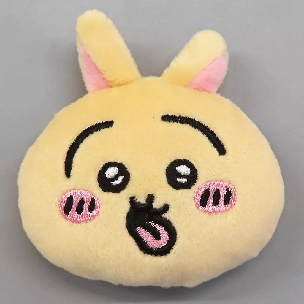 中古】バッジ・ピンズ うさぎ(舌出し) なかよしぬいぐるみバッジ
